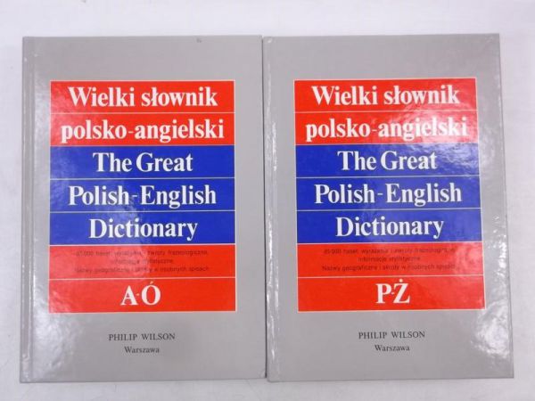 Wielki słownik polsko-angielski A-Ó i P-Ż