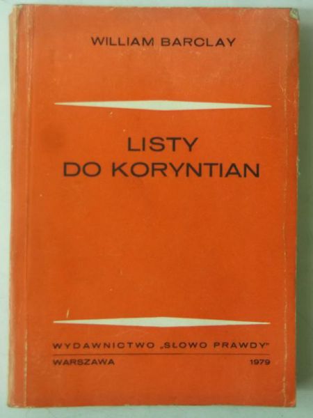 Barclay William - Listy do Koryntian