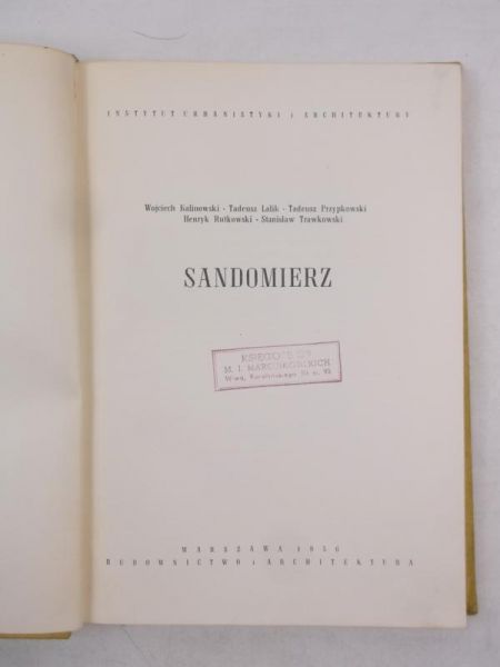 Kalnowsk   n. - Sandomerz