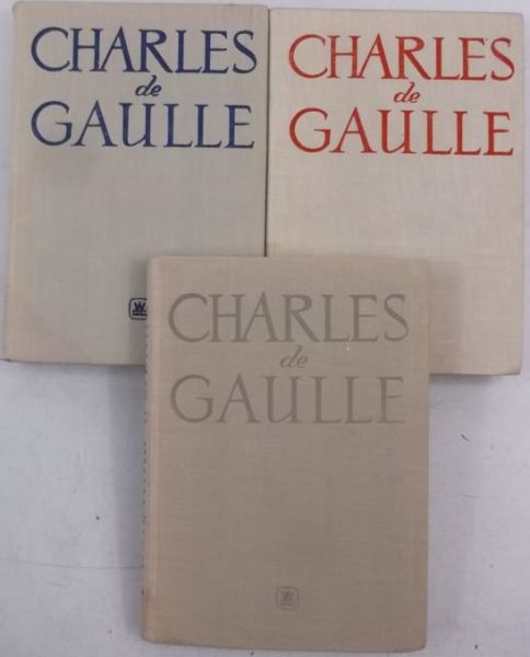 de Gaulle Charles - Pamiętniki wojenne, tomy I-III