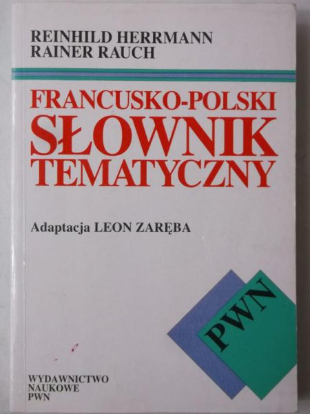 Francusko-polski słownik tematyczny