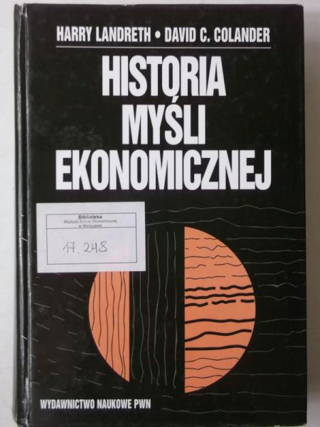 Landreth Harry - Historia myśli ekonomicznej