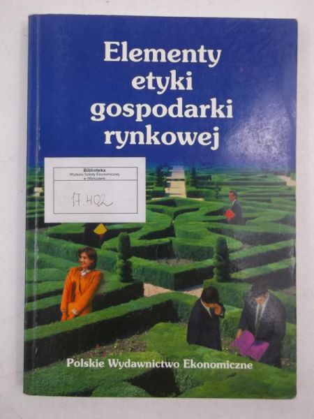 Elementy etyki gospodarki rynkowej