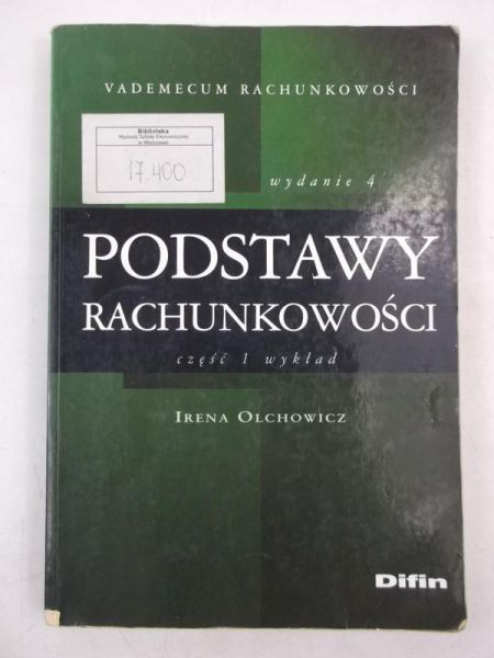 Podstawy rachunkowości