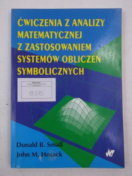 Ćwiczenia z analizy matematycznej z zastosowaniem systemów obliczeń symbolicznych