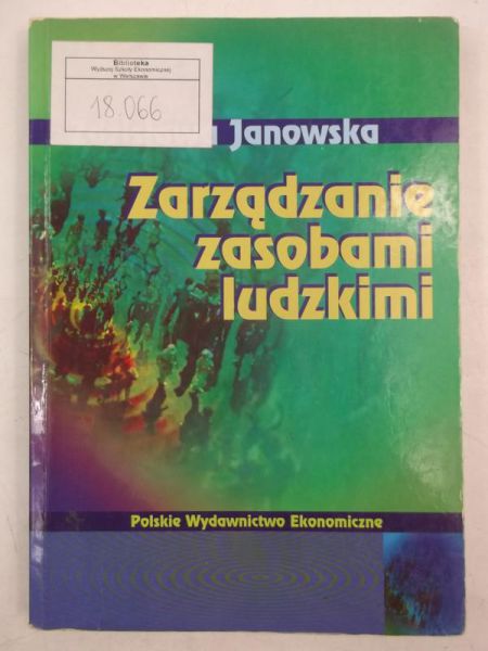 Janowska Zdzisława - Zarządzanie zasobami ludzkimi