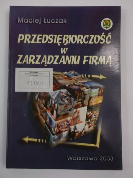 Przedsiębiorczość w zarządzaniu firmą
