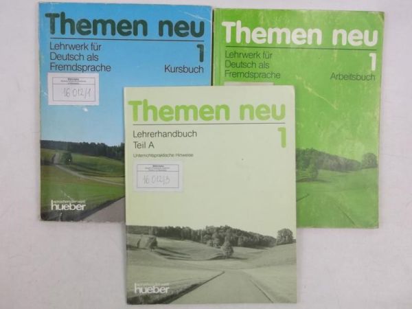 Themen neu 1: Kursbuch, Arbeitsbuch, Lehrerhandbuch