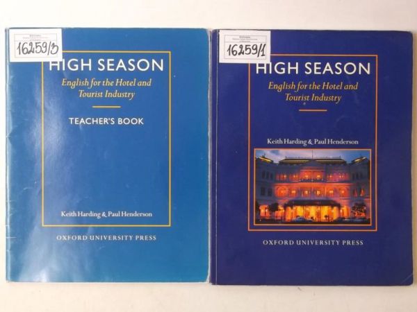 Harding Keith - High Season. English for the Hotel and Tourist Industry : podręcznik, Teacher's Book