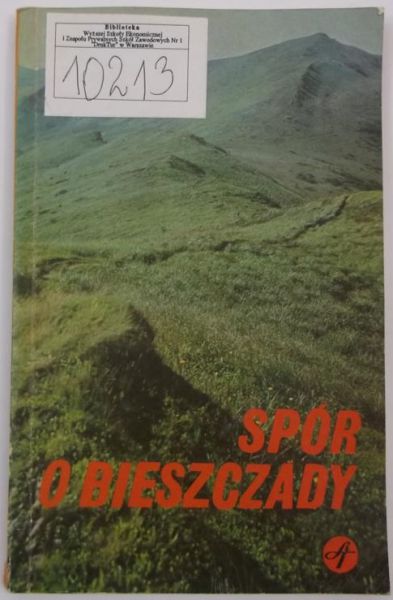 Michałowski Witold - Spór o Bieszczady