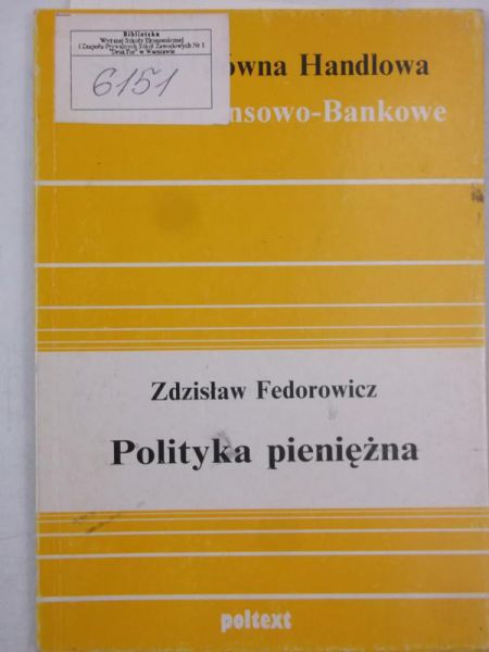 Polityka pieniężna