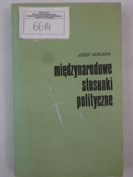 Międzynarodowe stosunki polityczne