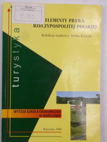 Korycki Stefan - Elementy prawa Rzeczypospolitej Polski