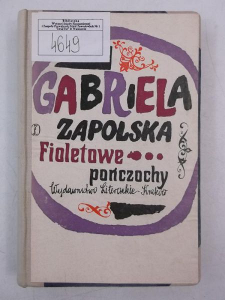 Fioletowe pończochy