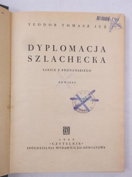 Dyplomacja szlachecka, 1949 r.