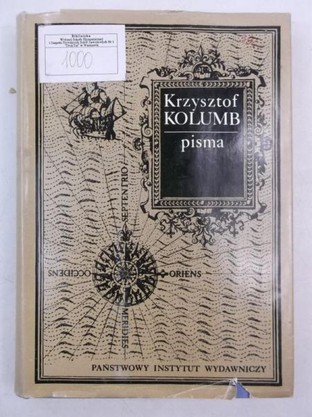 Kolumb Krzysztof - Pisma