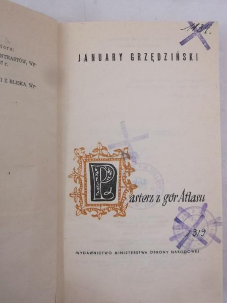 Pasterz z gór Atlasu