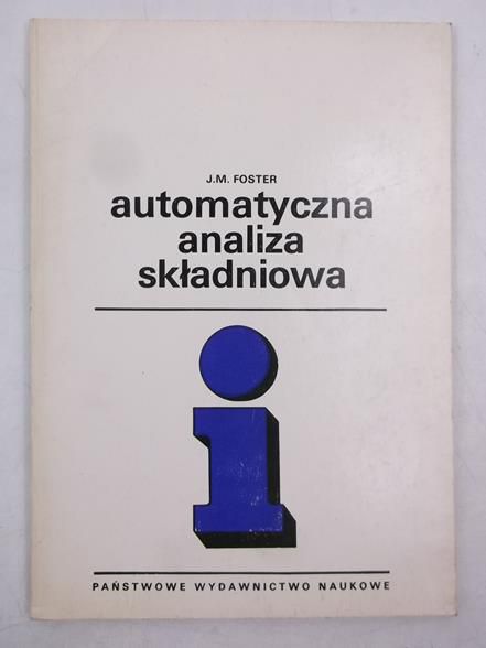 Automatyczna analiza składniowa