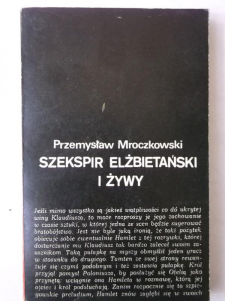 Szekspir elżbietański i żywy