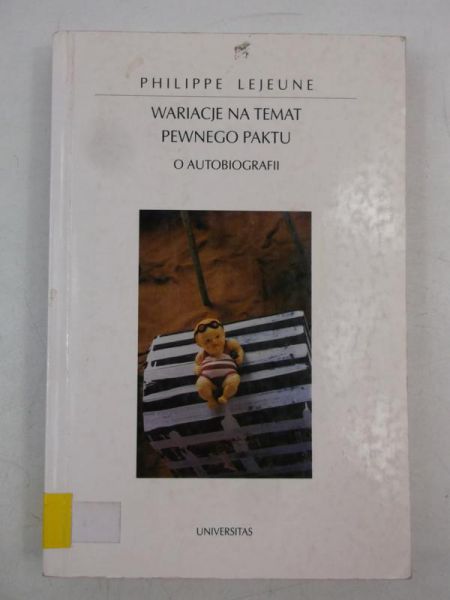 Lejeune Philippe - Wariacje na temat pewnego paktu