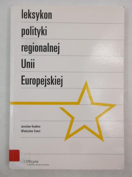 Leksykon polityki regionalnej Unii Europejskiej