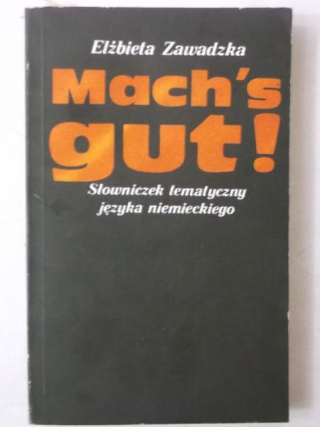 Mach's gut!