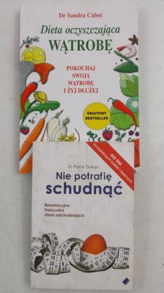 Cabot Sandra / Dukan Pierre - Dieta oczyszczająca wątrobę / Nie potrafię schudnąć