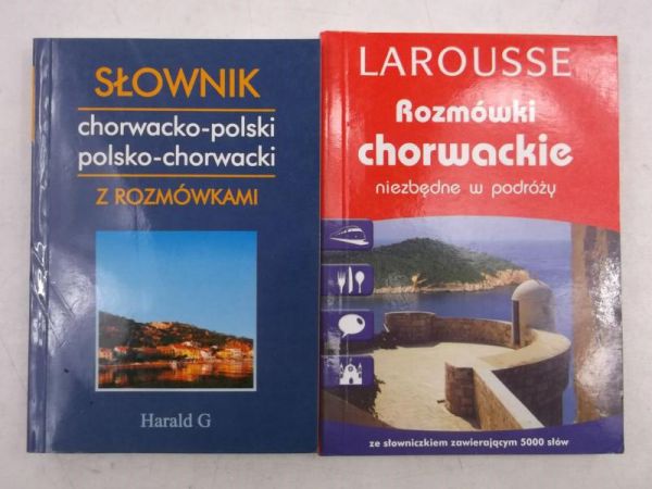 Słownik chorwacko-polski, polsko-chorwacki z rozmówkami/ Rozmówki chorwackie