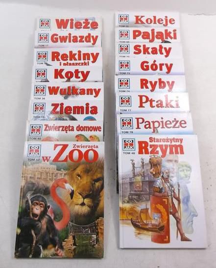 Co i Jak, 16 tytułów