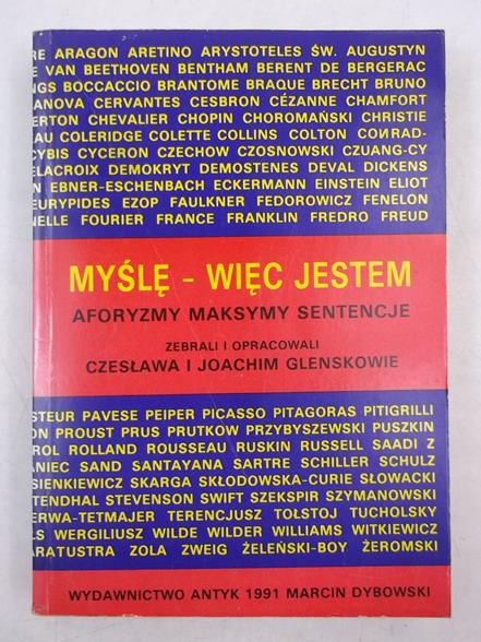 Glensk Joachim - Myślę - więc jestem