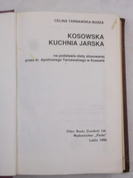 Busza Celina - Kosowska kuchnia jarska