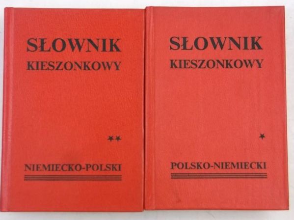 Słownik kieszonkowy: niemiecko-polski, polsko-niemiecki, Tom I-II