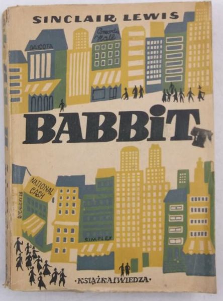 Lewis Sinclair - Babbitt, 1949 r.