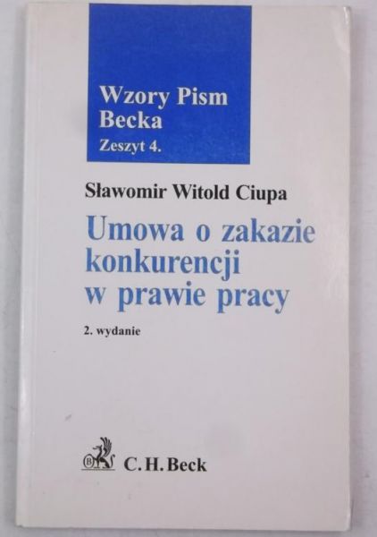 Umowa o zakazie konkurencji w prawie pracy