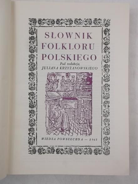 Słownik folkloru polskiego