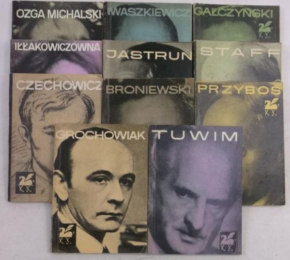 Biblioteka Poetów XX wieku, 11 książek