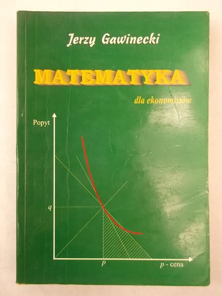 Matematyka dla ekonomistów