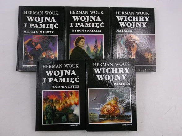 Wichry wojny / Wojna i pamięć, 5 książek
