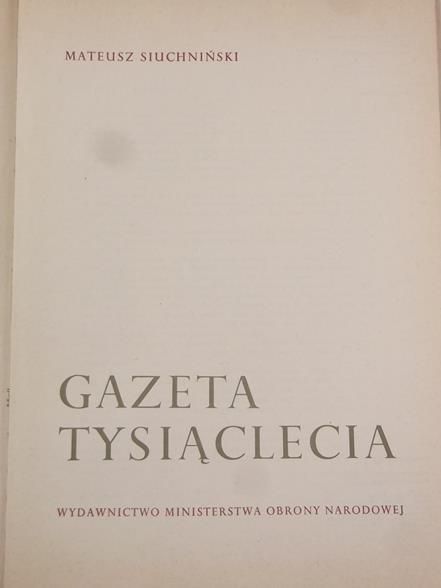 Gazeta tysiąclecia