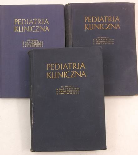 Pediatria kliniczna, Tom I-III