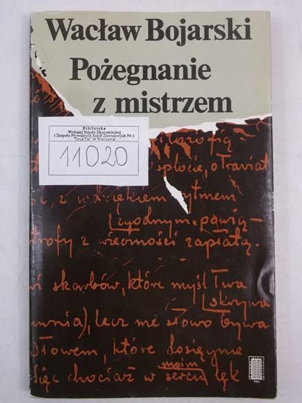 Pożegnanie z mistrzem