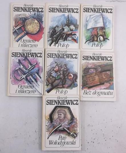 Zestaw 7 książek