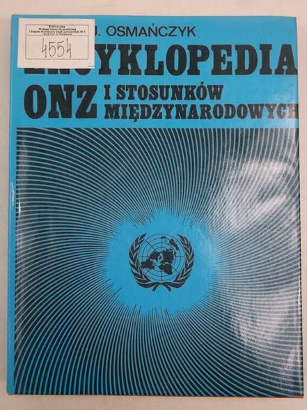 Encyklopedia ONZ i stosunków międzynarodowych