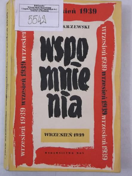 Wspomnienia. Wrzesień 1939