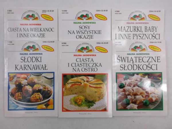 Biblioteczka poradnika domowego, 6 książek
