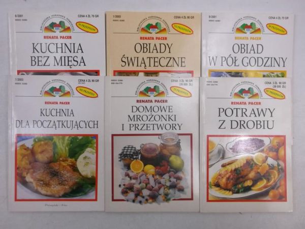 Biblioteczka Poradnika Domowego, 6 książek