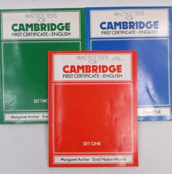 Practice Tests for Cambridge First Certificate in English, Cz. I-III