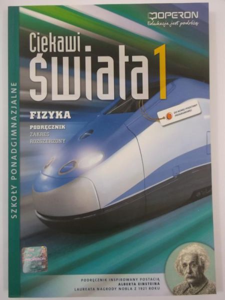 Ciekawi świata 1. Fizyka podręcznik, zakres rozszerzony