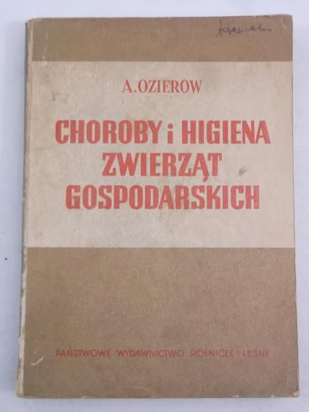 Choroby i higiena zwierząt gospodarskich, 1950 r.