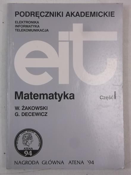 Matematyka, cz. I